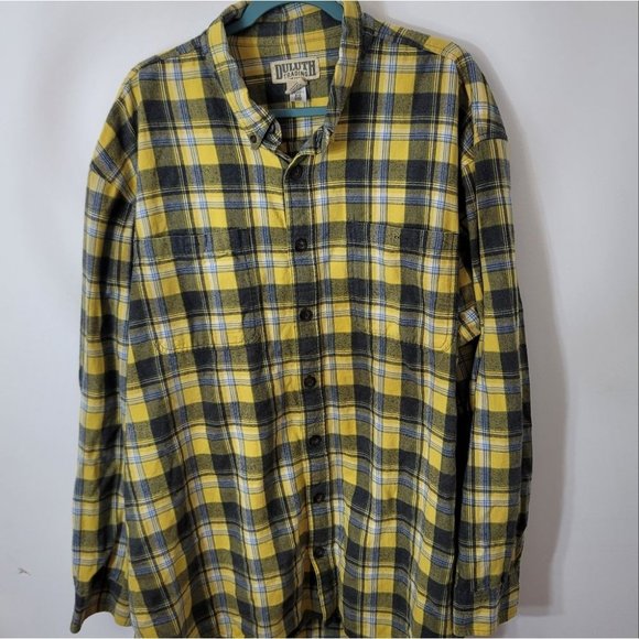 Duluth Trading Co Other - Duluth Trading Co Men's 2XL TALL Plaid Button Down Longsleeve Shirt